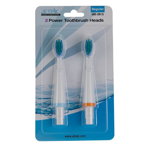 JETPIK Sonic Toothbrush Tip Regular Use , 2-pack